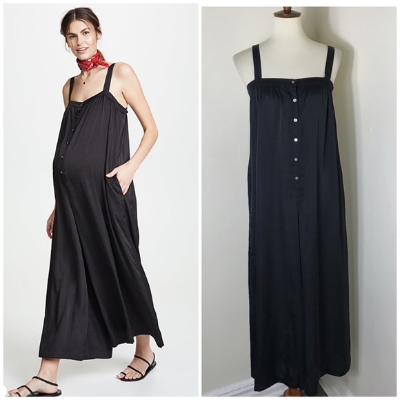 Hatch maternity wide leg jumpsuit